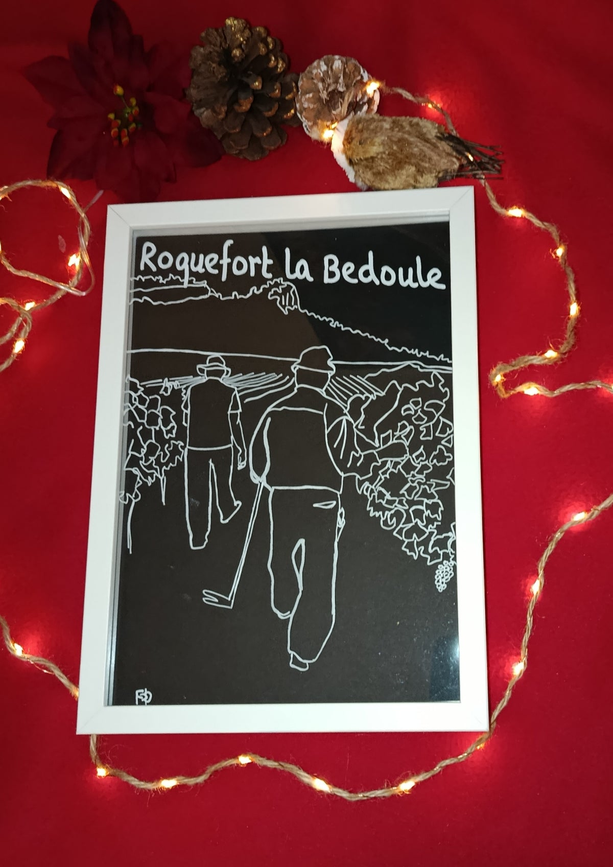 Cadre Posca - Roquefort la Bedoule