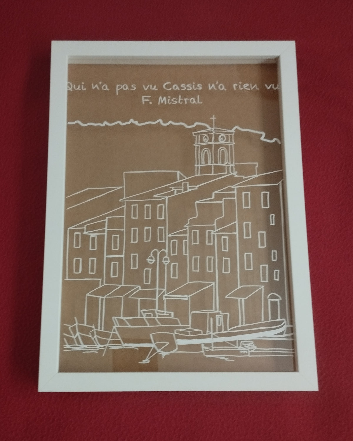 Cadre Posca - Cassis le Port