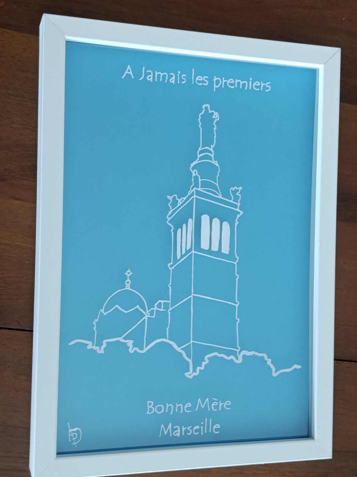 Cadre Posca - Marseille Notre Dame O.M.