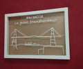Cadre Posca - Marsiglia Ponte transbordeur