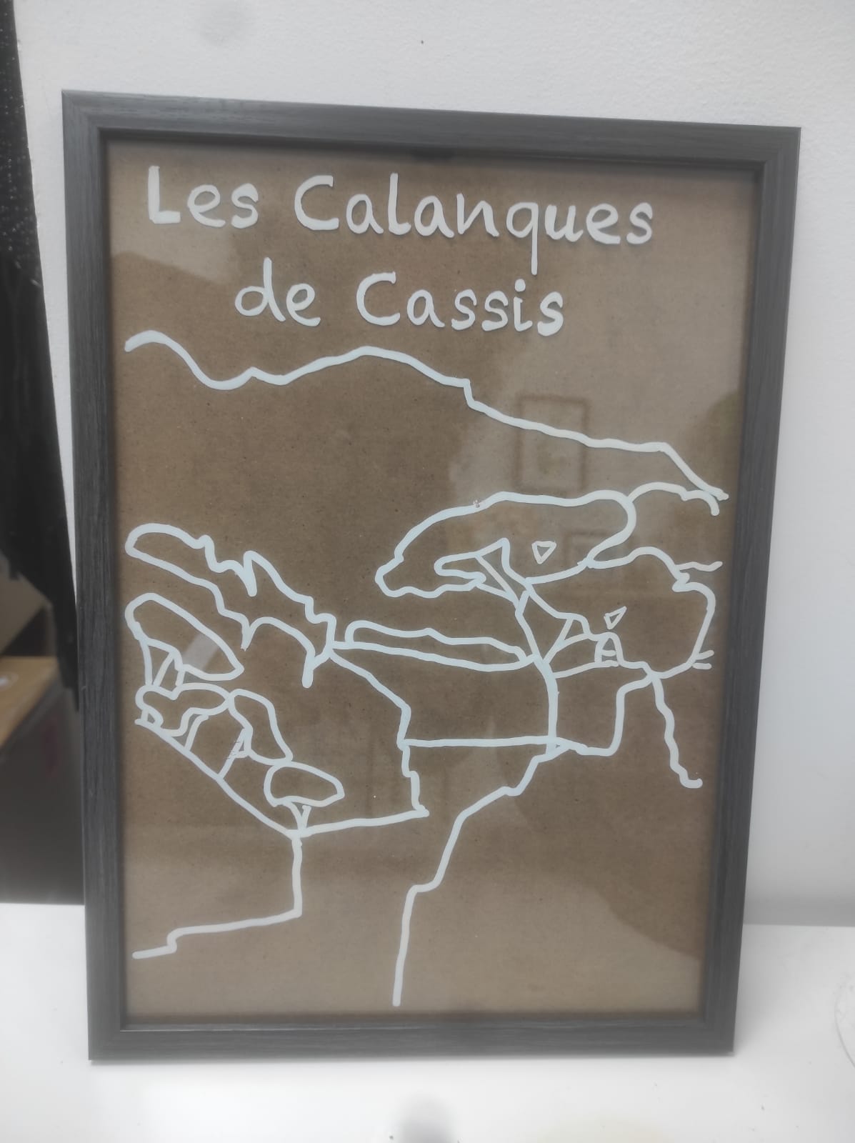 Cadre Posca - Cassis les Calanques