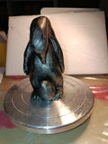 Sculpture Manchot empereur et son oeuf