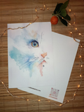 Affiche Chat - illustration animalière