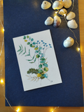 Carte bouquet d’eucalyptus - illustration botanique
